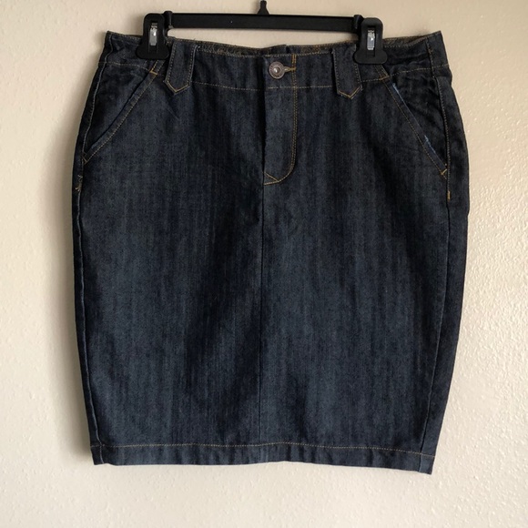 Personal Identity Skirts Wash Denim Pencil Skirt Size 1 Poshmark